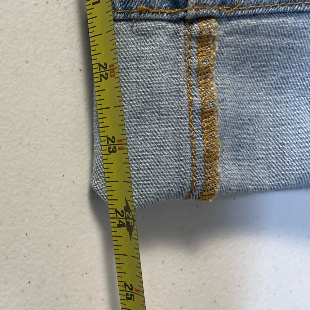 Talbots Light Blue Jeans with Pink Stripes - Picture 8 of 8